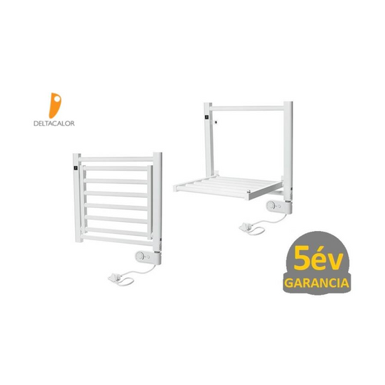 Papillon Double 150W törölközőszárító radiátor (8tag/ 500 x 510 mm)