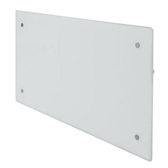 Adax Clea H WiFi 400 W elektromos fűtőpanel fehér