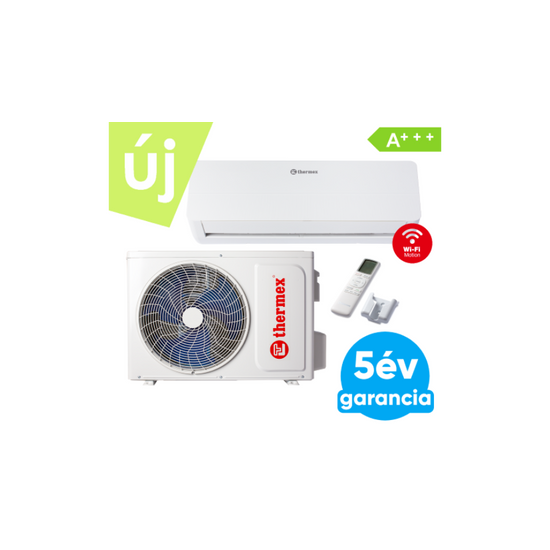 THERMEX Renca 12 hűtő-fűtő klíma (R32 - 3,5 kW) - WiFi modullal és csepptálca fűtéssel