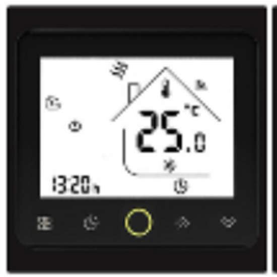 Beca BHT-002GBW digitális WiFi termosztát-Fekete