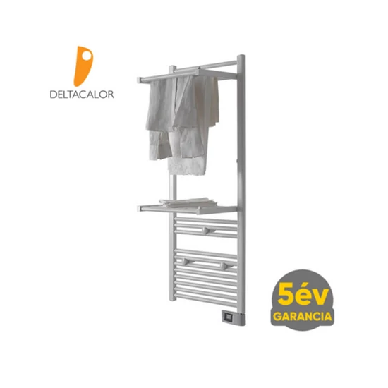 Deltacalor Papillon Double törölközőszárító radiátor 500 W fehér (12 6 6 tag)