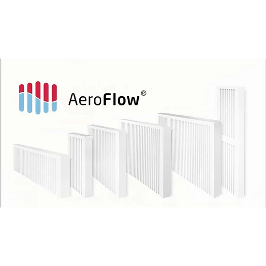 AeroFlow COMPACT 1300 W elektromos fűtőpanel fehér