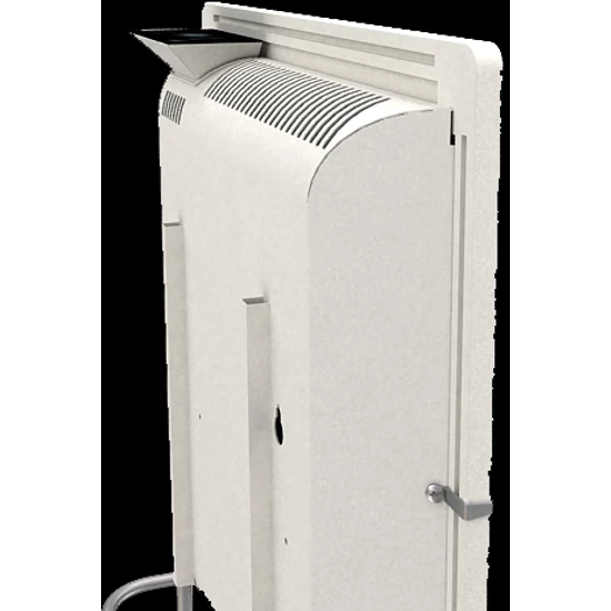 Climastar Smart PRO 3in1 1000 W kerámia hőtárolós elektromos fűtőpanel (50 x 50 cm) fehér mészkő