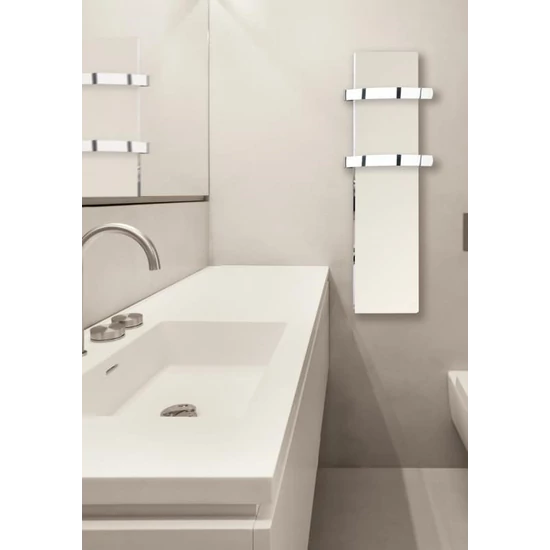 Climastar SLIM-25 500 W kerámia hőtárolós elektromos fűtőpanel fehér pala