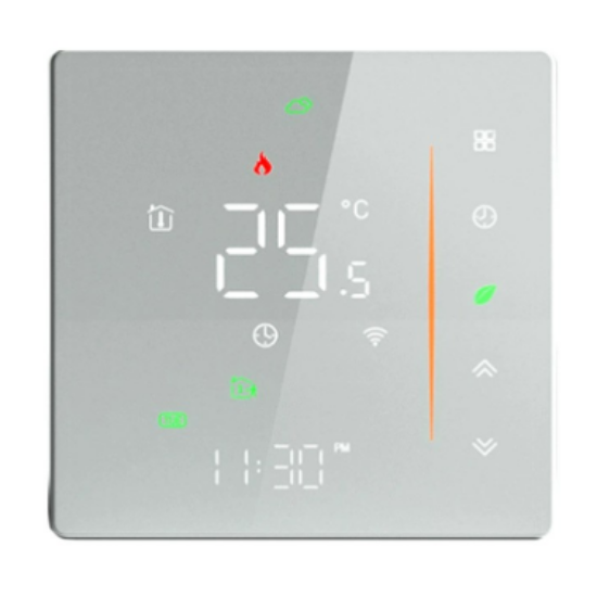 Beca BHT-006GBW duplaszenzoros digitális WiFi termosztát