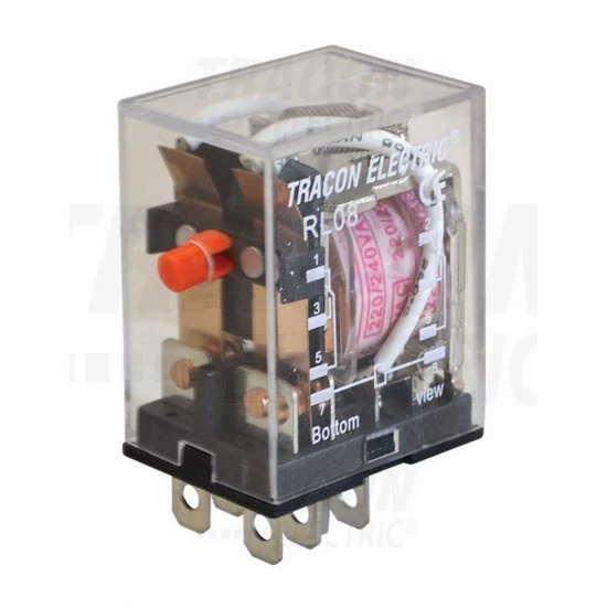 Tracon miniatűr teljesítmény relé