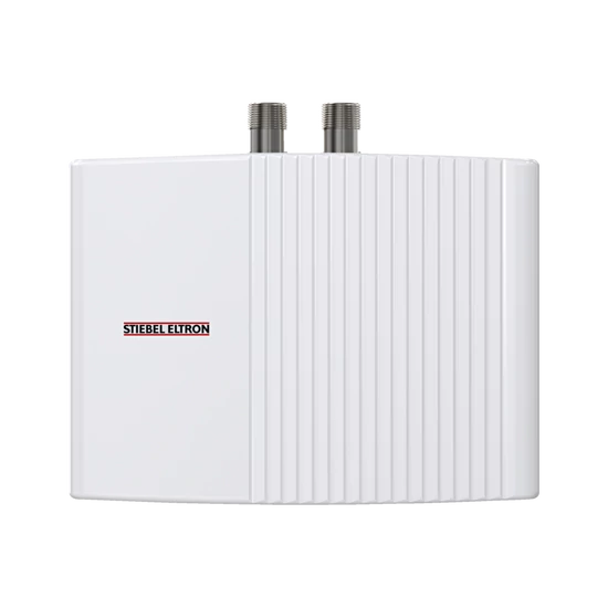 Kis teljesítményű, átfolyó rendszerű elektromos vízmelegítők Hidraulikusan vezérelt, pult alatti, egy vízvételi hely, 400 V