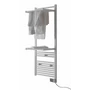 Deltacalor Papillon Double törölközőszárító radiátor 750 W fehér (18 6 6 tag)