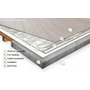 Czinege ALU Mat -ALMT-  fűtőszőnyeg laminált lap alá 3 m² 150 W/m² - 450 W